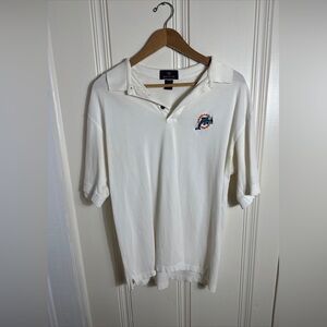 Vintage Miami Dolphins men’s polo. Size M. 100% cotton waffle fabric